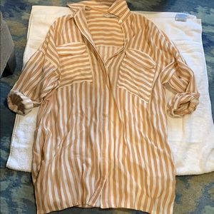 Faithfull the brand striped dress